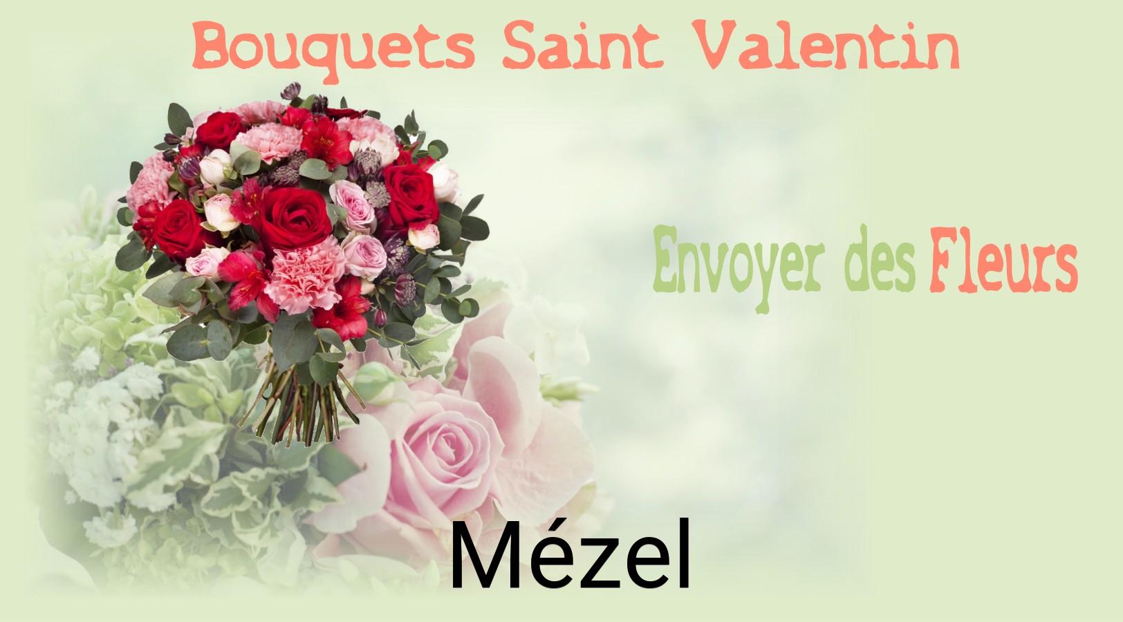 Roses de Saint-Valentin livrées à Mézel